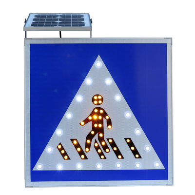 لافتة عبور للمشاة تعمل بالطاقة الشمسية بطول 1000 متر