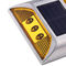 مصباح شمسي أصفر مربع 1.2 فولت 600 مللي أمبير في الساعة ، قلم تحديد الرصيف بالطاقة الشمسية