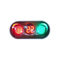 IP65 3 إشارة مرور ضوئية مقاومة للماء أحمر أصفر أخضر LED اللون